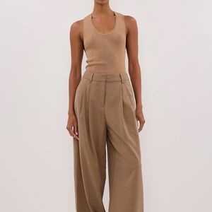 DEVIN TAN RACER KNIT TANK